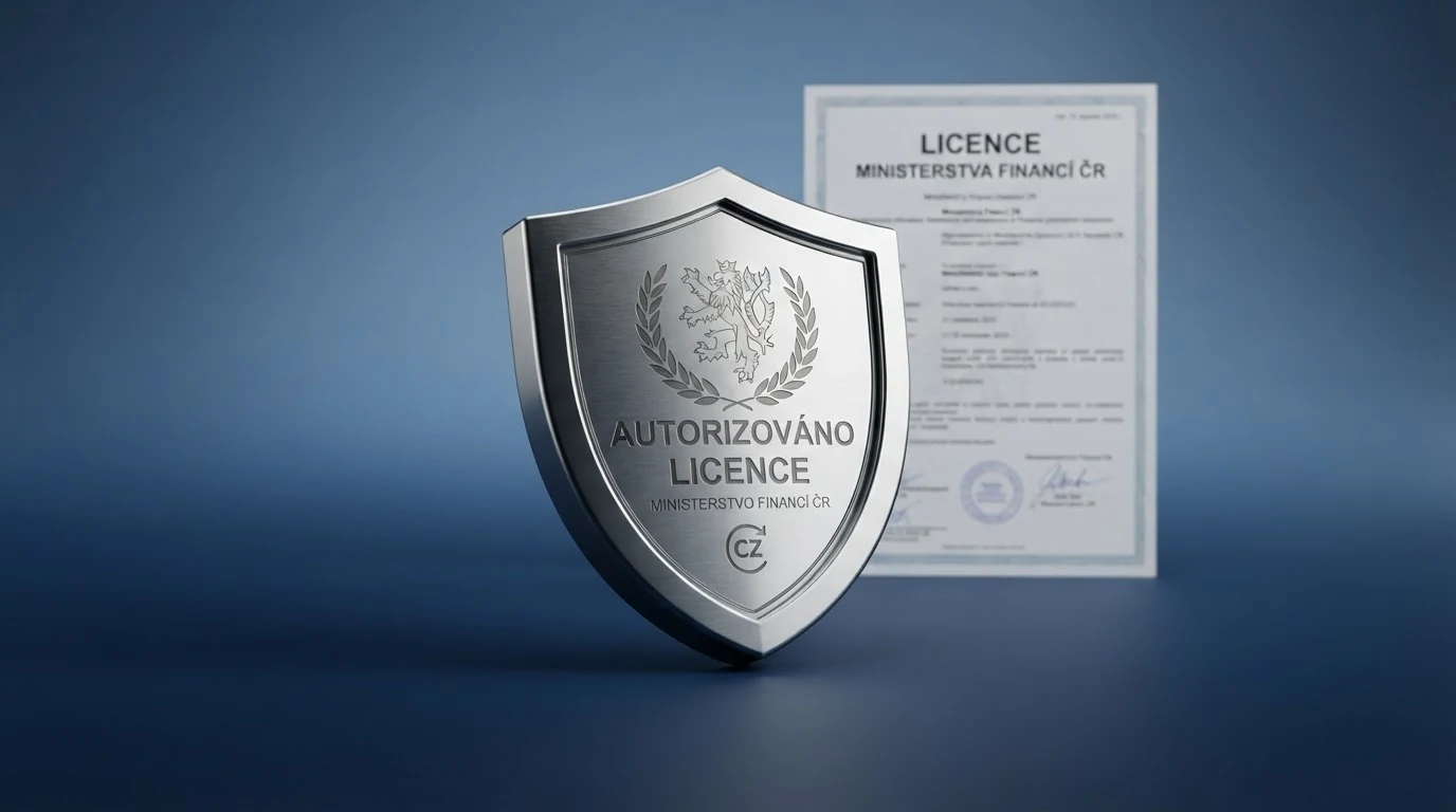 Oficiální dokument Ministerstva financí ČR — ilustrace licenčního rámce pro legální online casina.