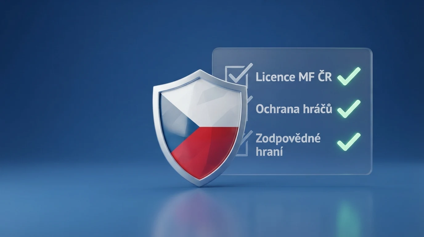 Úřední výpis nebo logo Ministerstva financí ČR — symbol dohledu nad legálním hazardem