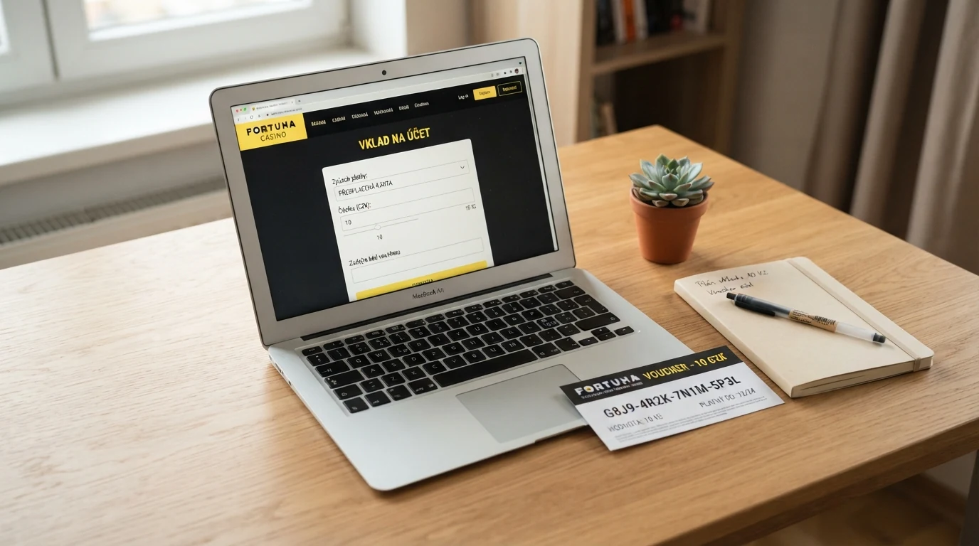 Zadávání Paysafecard kódu při vkladu v českém online casinu