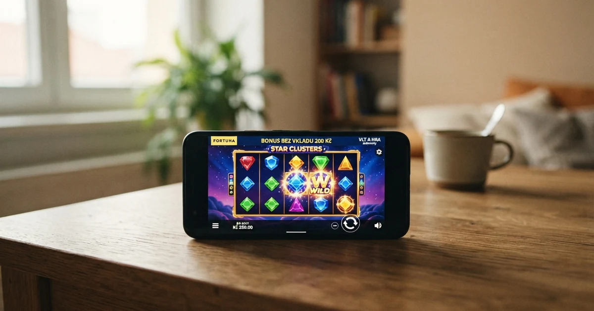 Rozhraní online casina s polem pro zadání promo kódu a ukázkou připsaných volných zatočení