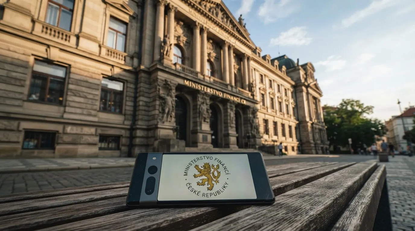 Budova Ministerstva financí ČR, které vydává herní licence.
